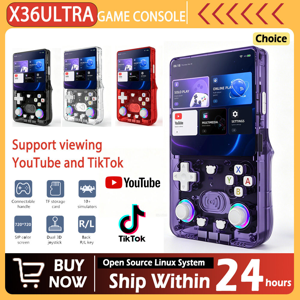 Gaming Console Youtube - Nueva consola de juegos portátil X36