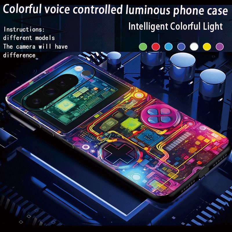 Gaming Console Google - Funda de Teléfono con Diseño Retro