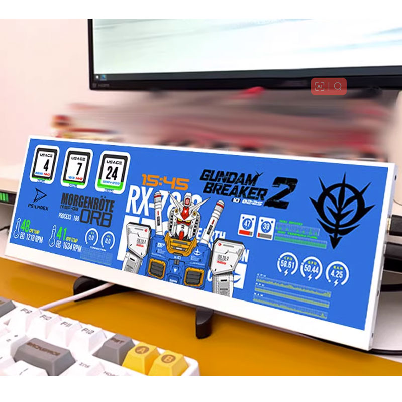 Gaming Console Car - Monitor Portátil 4K de 14 Pulgadas