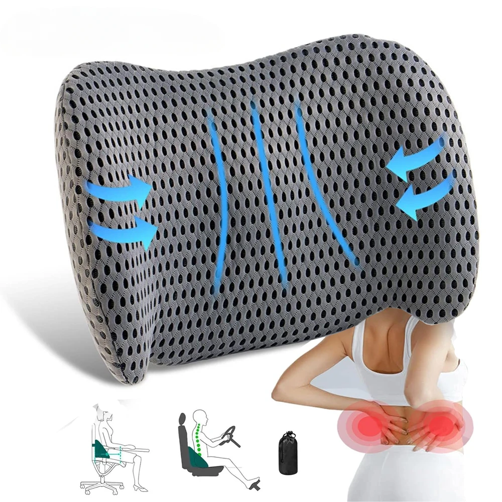 Gaming Console Car - Almohada de soporte Lumbar de espuma