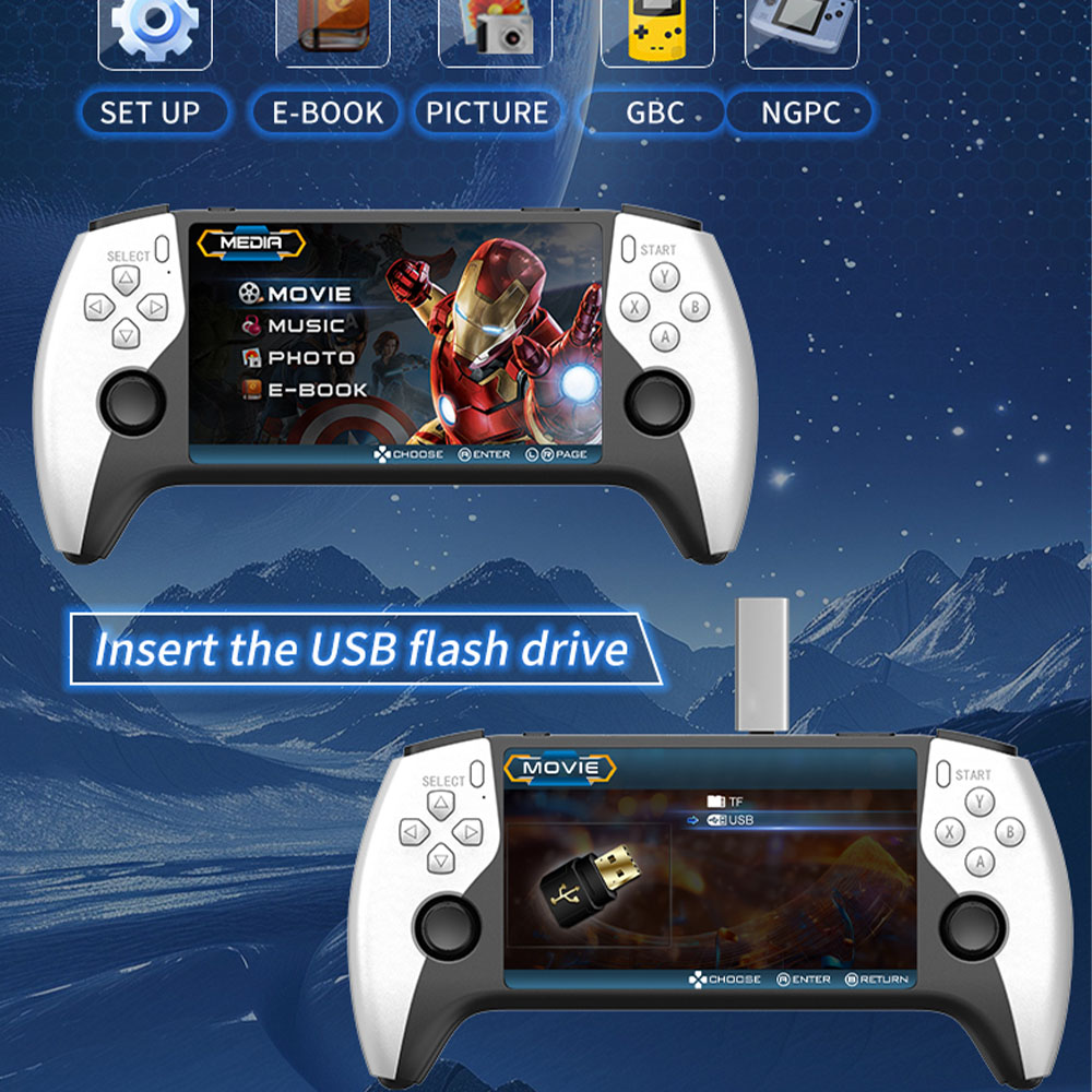 Nueva Consola de Juegos Portát - Gaming Console Youtube reseña y precio