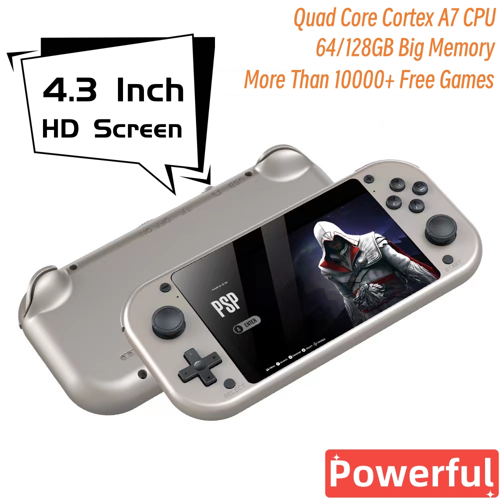 Consola de juegos portátil M17 - Gaming Console Youtube reseña y precio