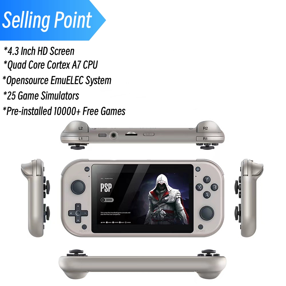 Consola de juegos portátil M17 - Gaming Console Youtube reseña y precio