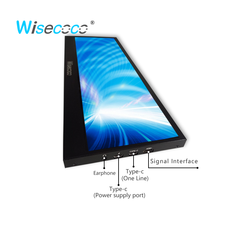 Wisecoco-Monitor portátil 4K d - Gaming Console Car reseña y precio