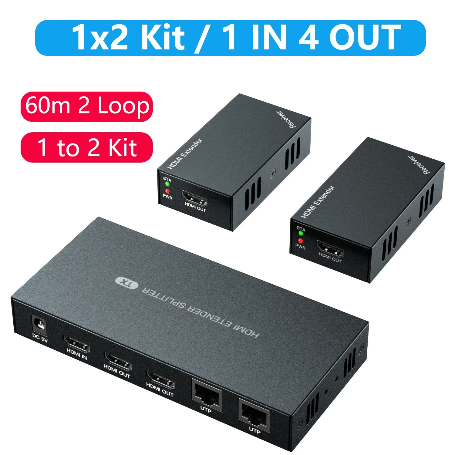 Extensor HDMI Ethernet 1080P p - Hdmi Cable 2.1 reseña y precio