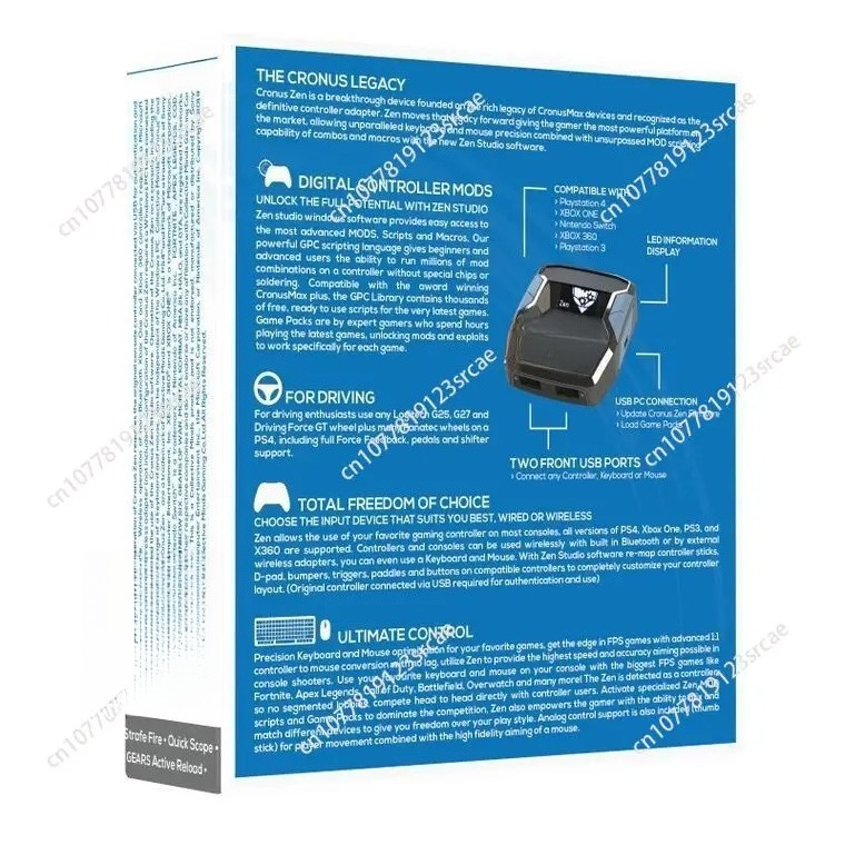 Adaptador de Juegos para PS5 C - Console Gaming Zen reseña y precio